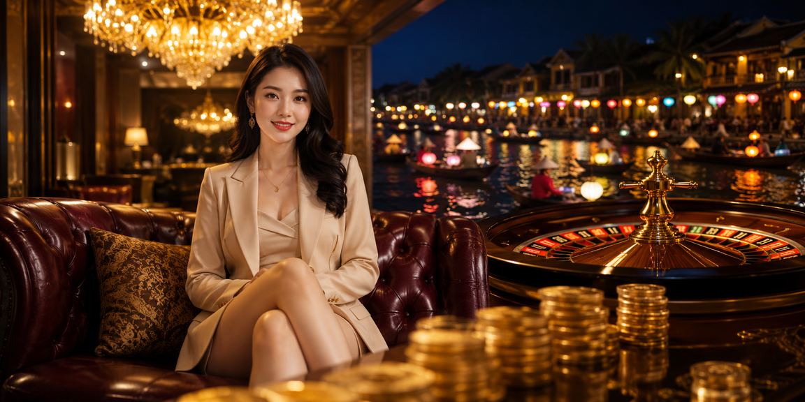 Giao diện chơi Roulette trực tuyến trên điện thoại tại Hội An